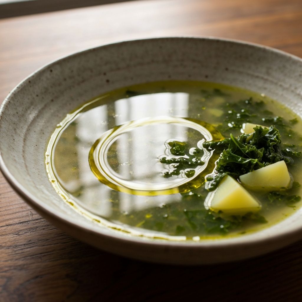 Caldo Verde com Chouriço Fumado