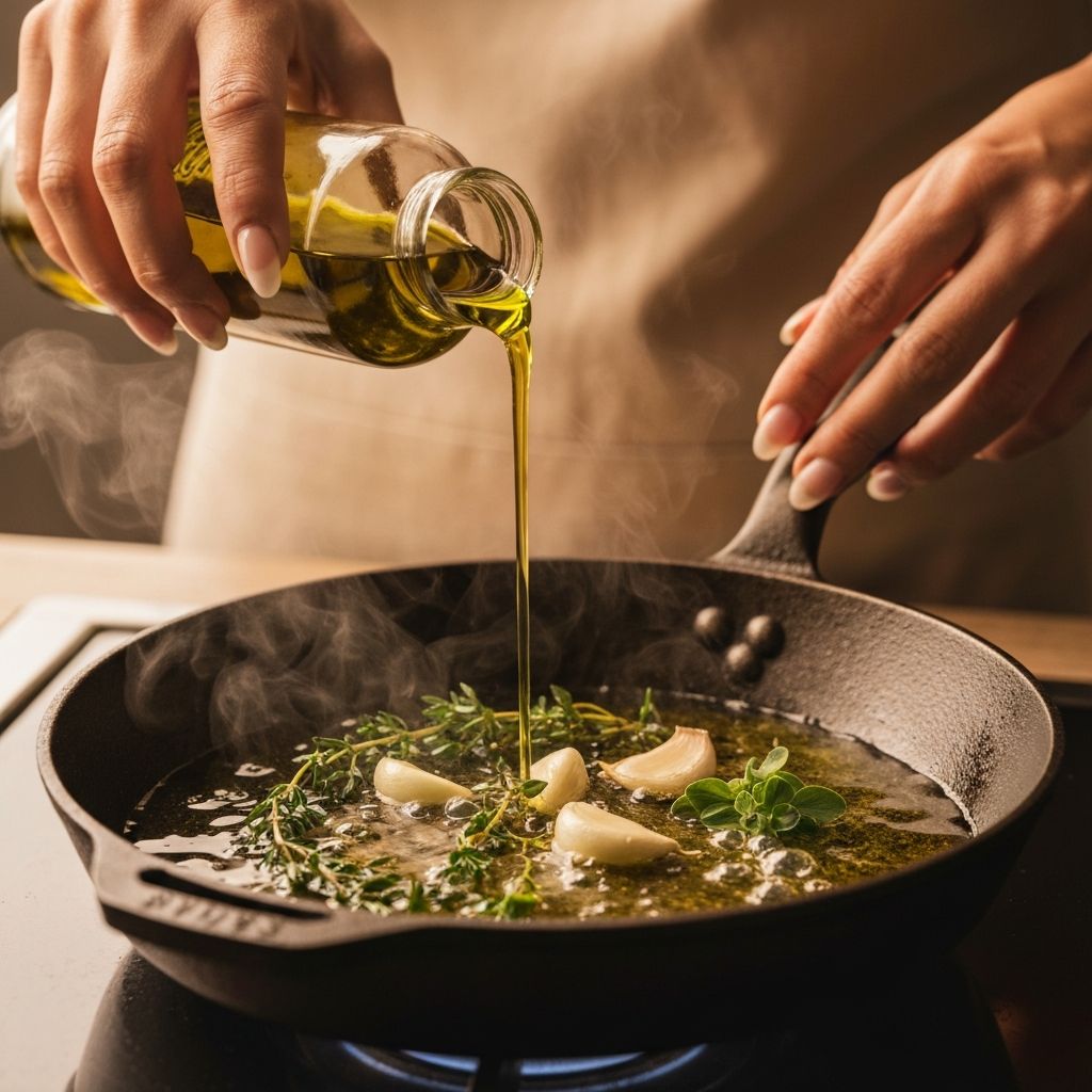 O segredo de um bom refogado: alho, azeite e tempo