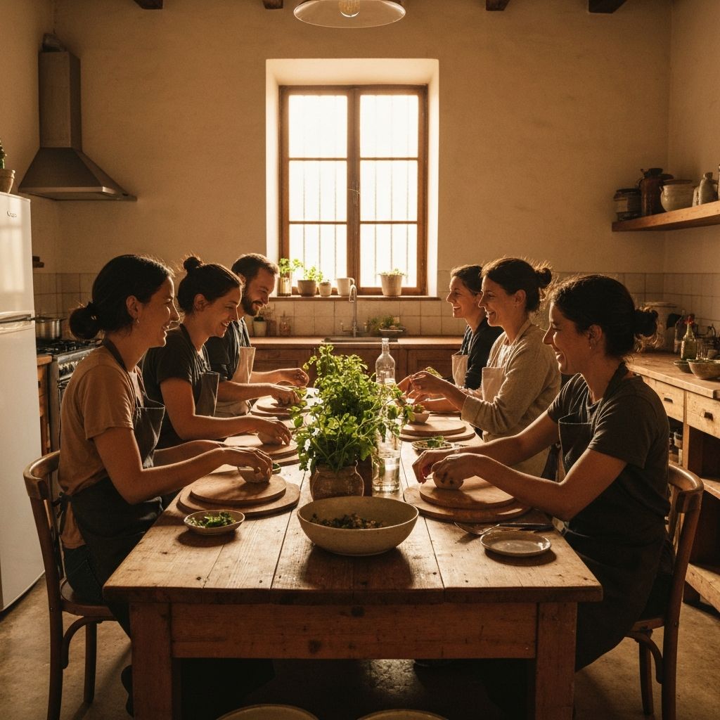 Workshop de cozinha com a Rita Camoesas
